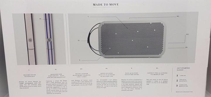 Actual product image B&O Beoplay A2 Active (24 h)