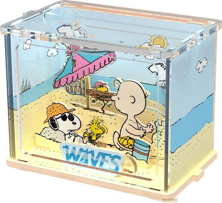 Pantasy Die Peanuts Puremind DIY Bauset Mini Scene Chilling at the Beach