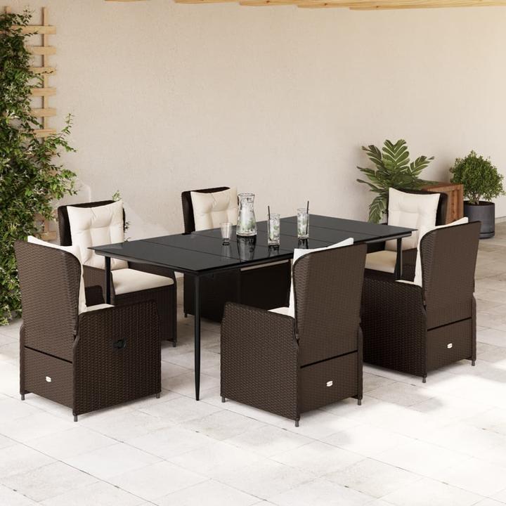 Produktbild vidaXL Garten Essgruppe (200 x 100 x 74 cm)