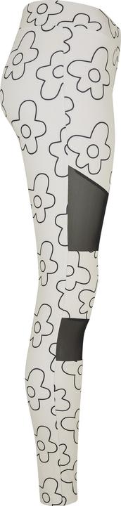 Actual product image Urban Classics Ladies Tech Mesh AOP Leggings - 10978 (5XL)