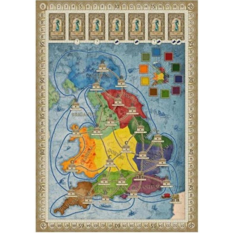 PD PDV09710 - Britannia/Germania - Concordia, für 2-5 Spieler, ab 12 Jahren (Erweiterung) (Englisch)
