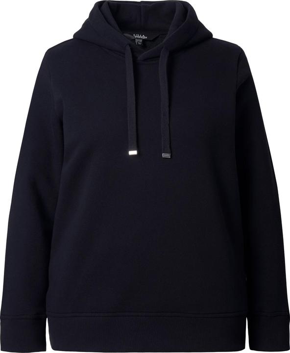 Image du produit Ulla Popken Sweat à capuche et manches longues, bords-côtes (60)