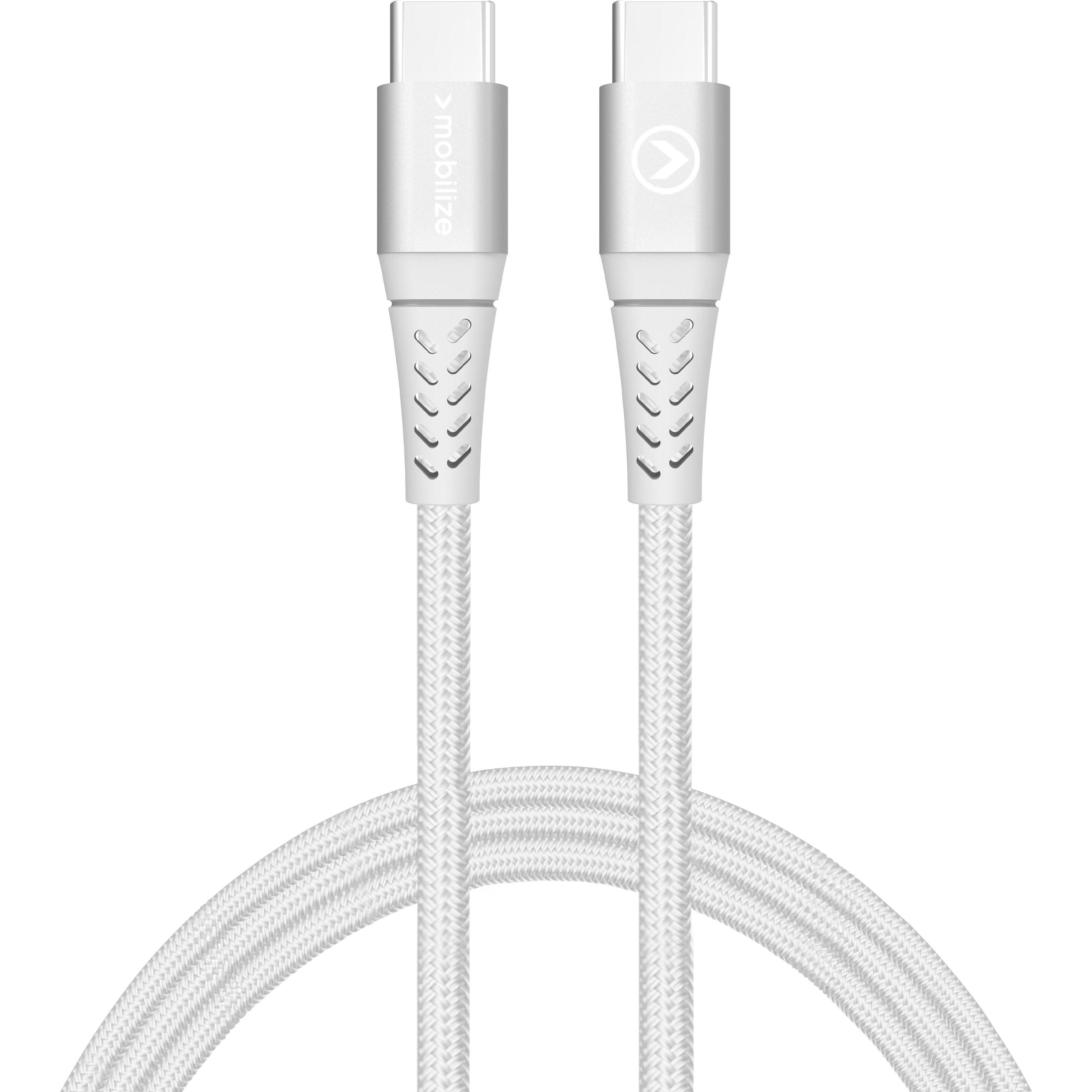 Thumbnail - Mobilize Nylon USB-C auf USB-C (0.17 m), USB Kabel