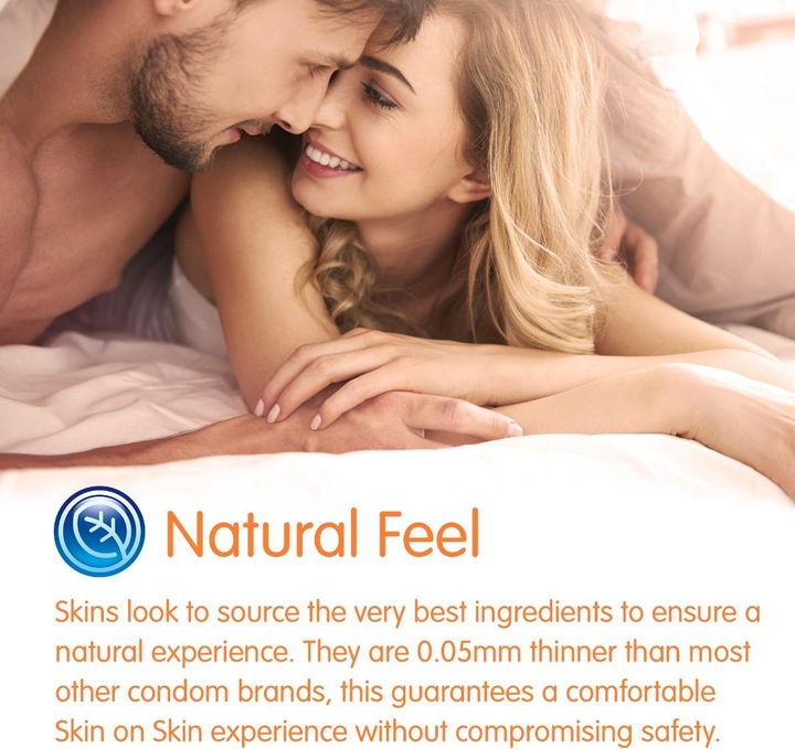 Actual product image Skins Ultra Thin" 12 ultra thin condoms made of crystal clear latex - without latex odour (12 pcs.)
