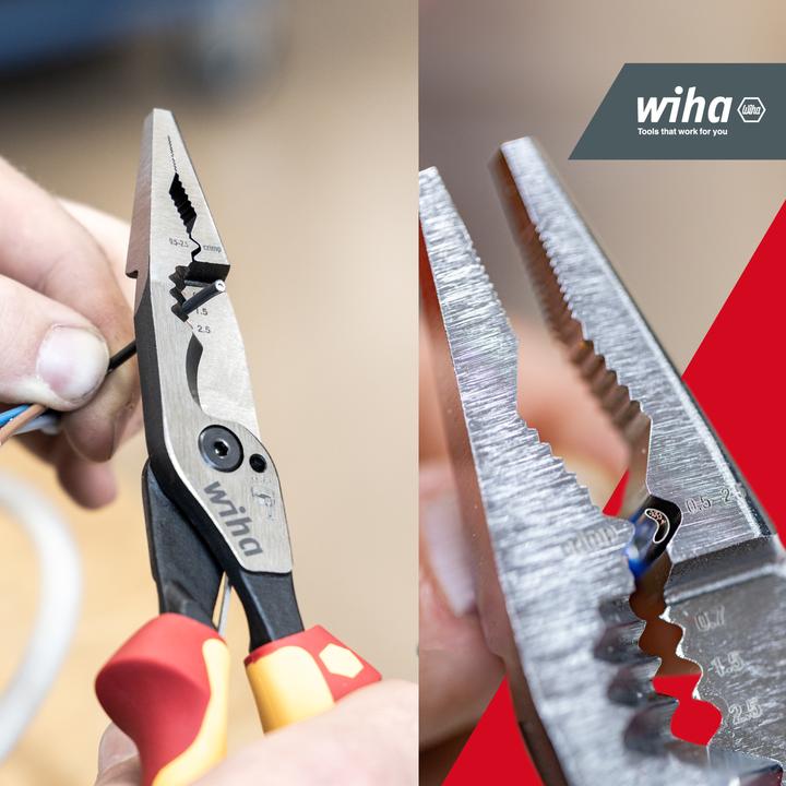 Produktbild Wiha Multifunktionszange Elektriker 8in1 (209 mm)