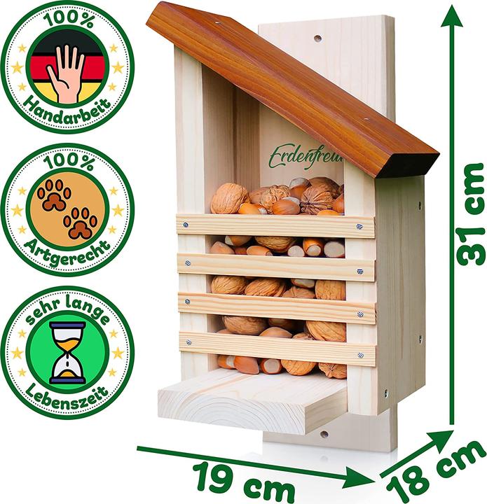 Produktbild Erdenfreund Eichhörnchen Futterhaus