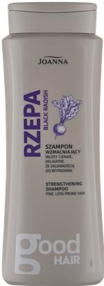 Actual product image Joanna Turnip Strengthening Shampoo for Thin Hair 400ml (Liquid shampoo, 400 ml)