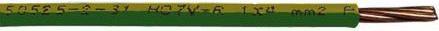 Actual product image RS PRO 6491X / H07V-R 4mm Grn/Yw Cable 100m (100 m)