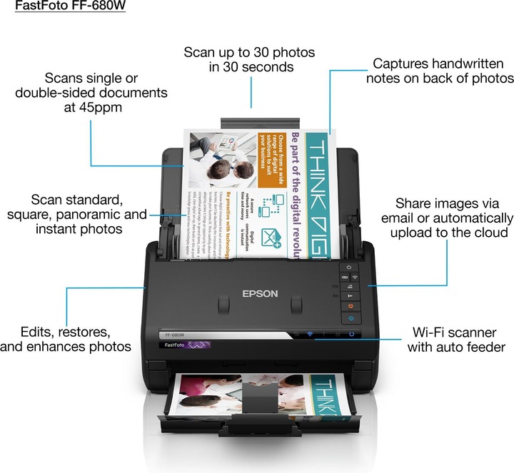 Immagine prodotto Epson FF-680W FastFoto (WiFi, USB)