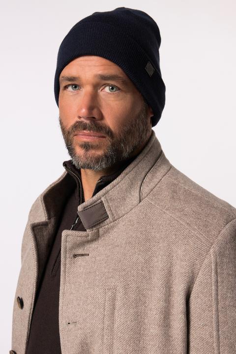 Image du produit JP1880 Bonnet JP 1880 en maille côtelée bien chaude, large revers, taille unique (Taille unique)