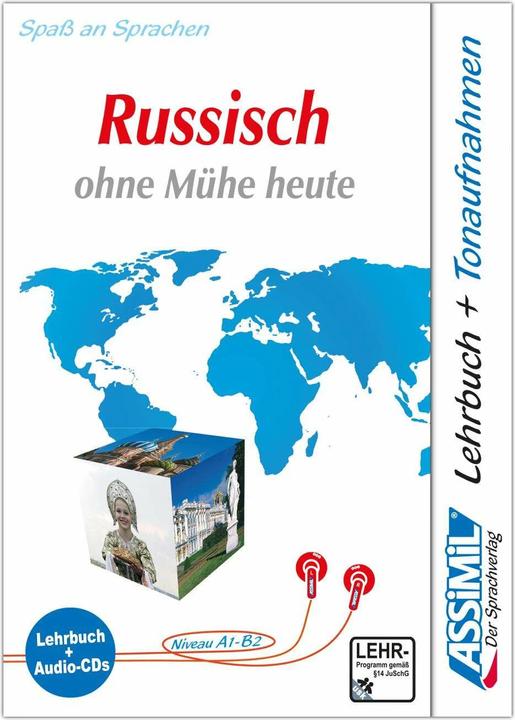 Produktbild Russisch ohne Mühe heute. Lehrbuch (Niveau A1 - B2) + 4 Audio-CDs (Deutsch, Anthony ASSiMiL GmbH, Vladimir Dronov|Vladimir Matchabelli, 2022)
