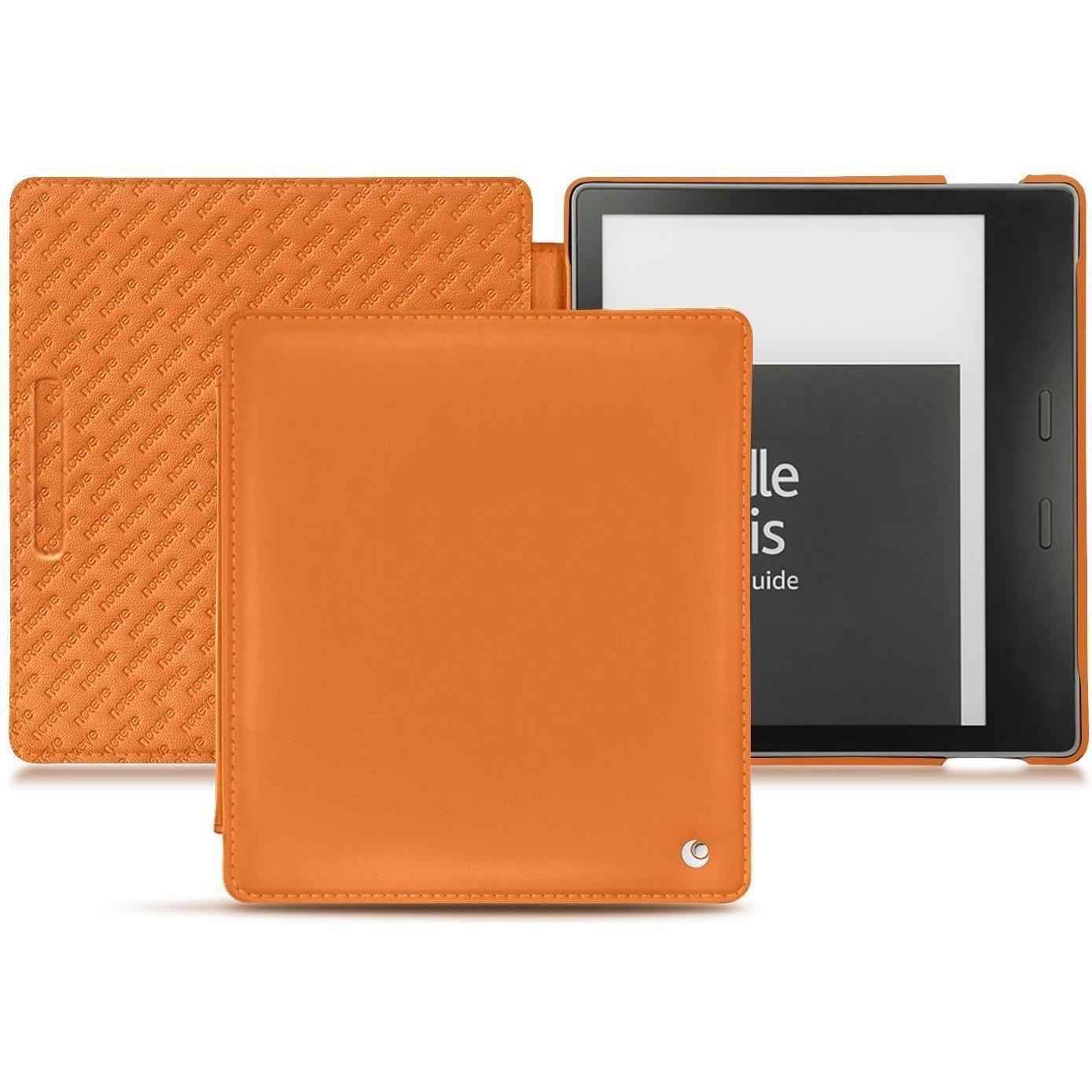 Thumbnail - Noreve Lederschutzhülle horizontal (Kindle Oasis (2019)), Tablet Hülle, Orange