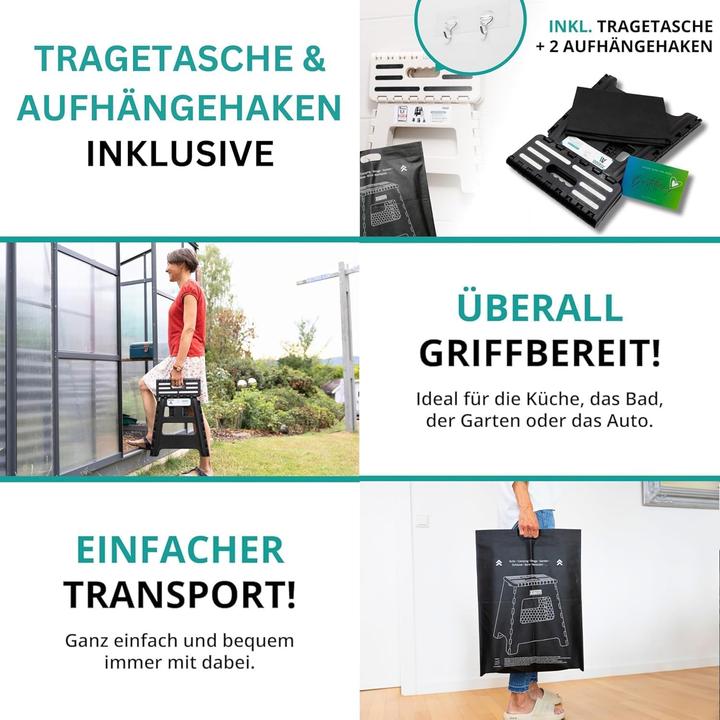 Produktbild Alason Klappbarer Tritthocker