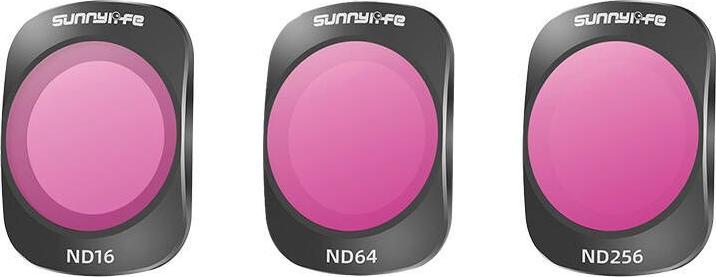 Productafbeelding Sunnylife 3 filters ND16 ND64 ND256 voor Pocket 3 (Pocket 3)