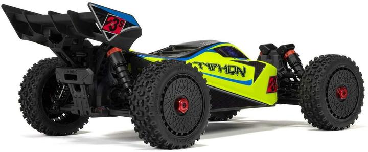 Actual product image Arrma Buggy TYPHON BLX 223S Gelb ARTR, 1:8 (ARR Almost Ready to Run)