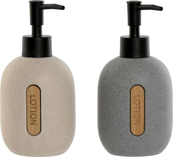 Esprit Seifenspender Home Schwarz Grau Creme ABS Dolomite (2 Stück)