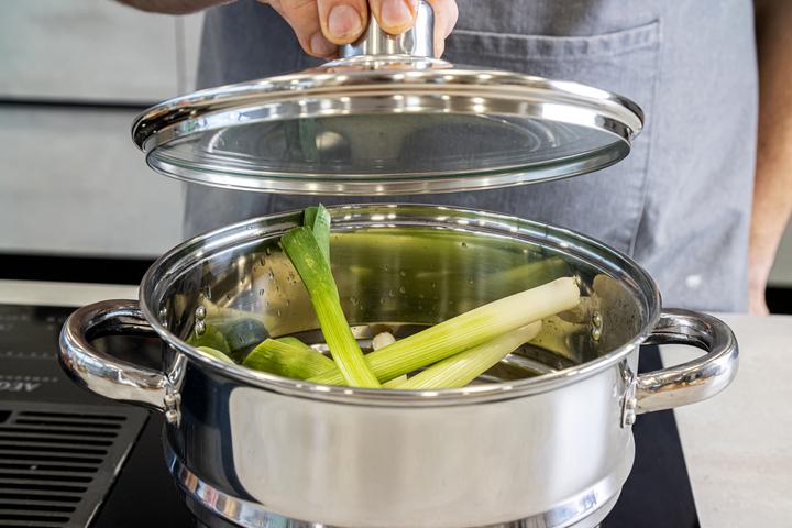 Actual product image Kitchen Craft Steamer (Steam cooker, Stainless steel)