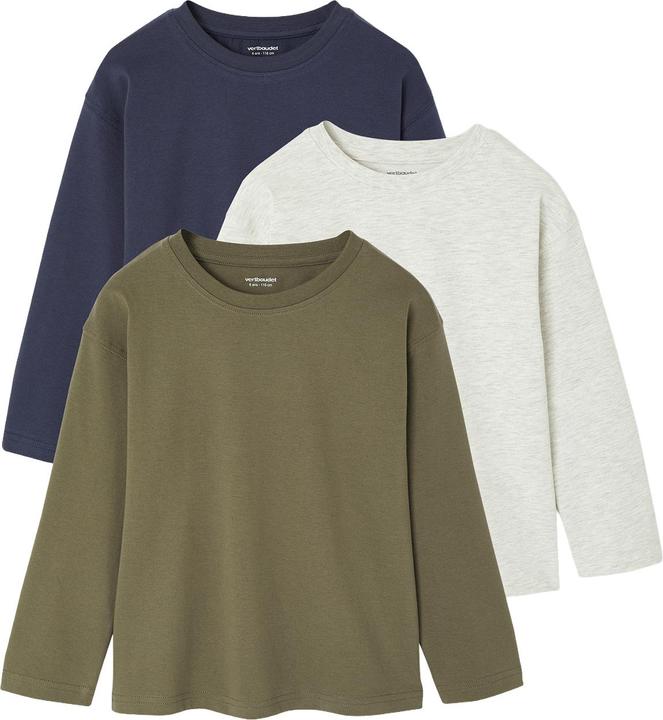 Produktbild Vertbaudet 3er-Pack Jungen Shirts aus Baumwolle Basic (86)