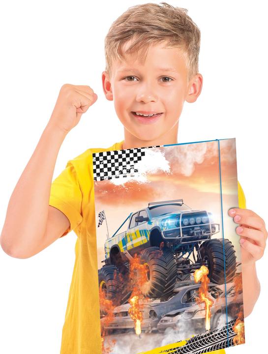 Image du produit Rnk Éditeur Porte-documents A3 Monster Trucks (A3, 1x)