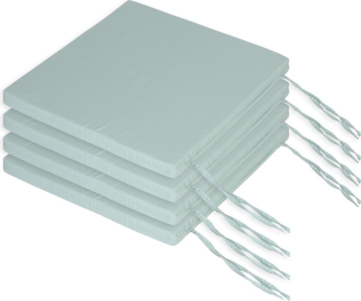 Relaxdays 4x Stuhlkissen (40 x 40 cm)