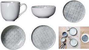 Actual product image Ritzenhoff & Breker PORTO dessert plate, 215 mm made of porcelain, dishwasher-safe, with coloured glaze (1 x, 21.50 cm)