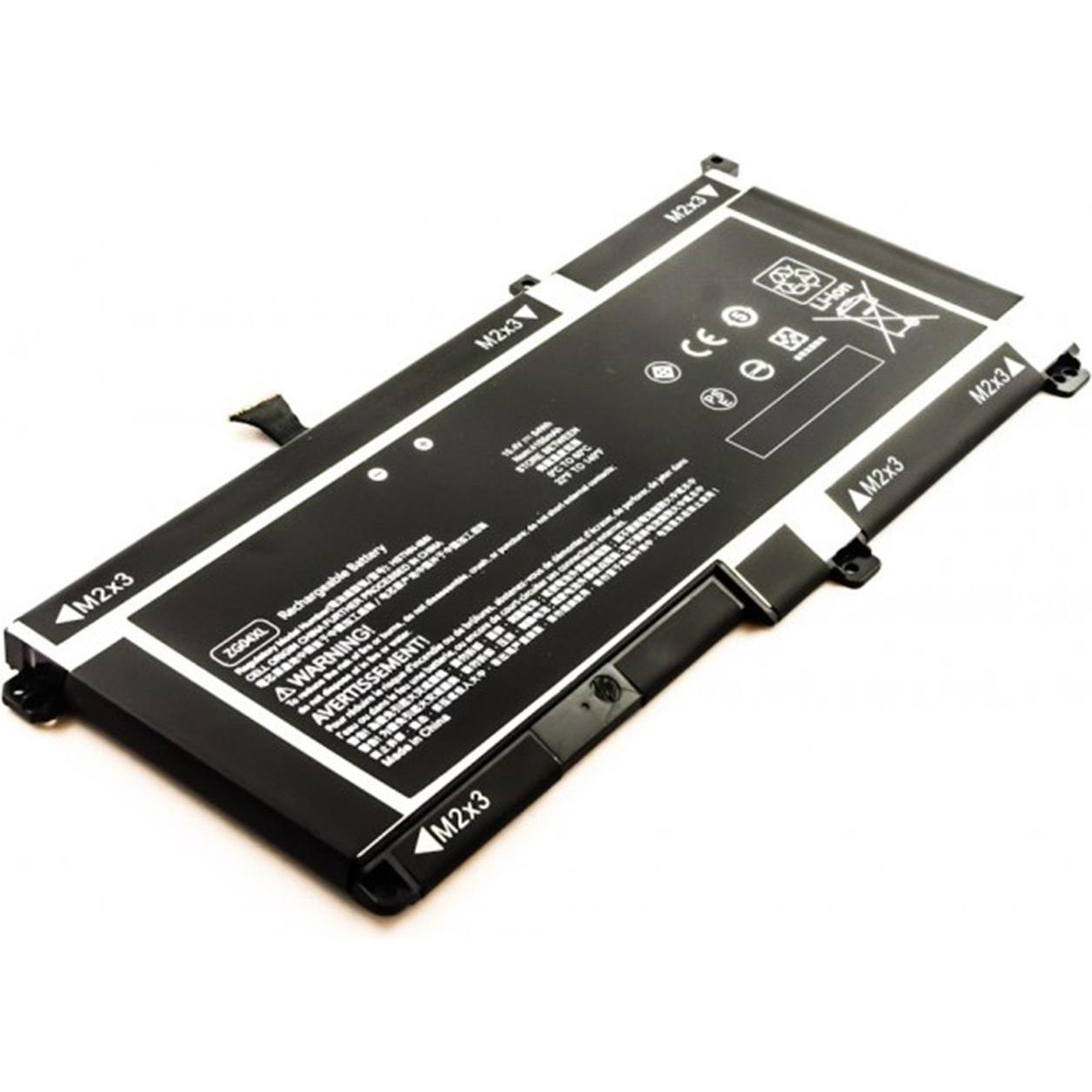 AGI Akku kompatibel mit HP EliteBook 1050 G1 (1 Zellen, 4000 mAh), Notebook Akku, Schwarz