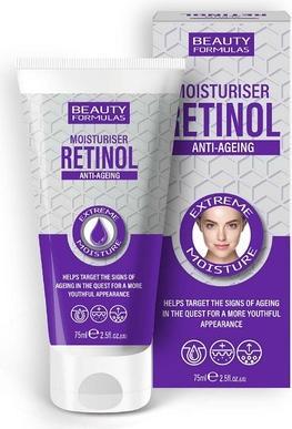 Produktbild Beauty Formulas Retinol Anti-Aging Moisturiser moisturizing face cream 75ml (Körpercreme, 75 ml)
