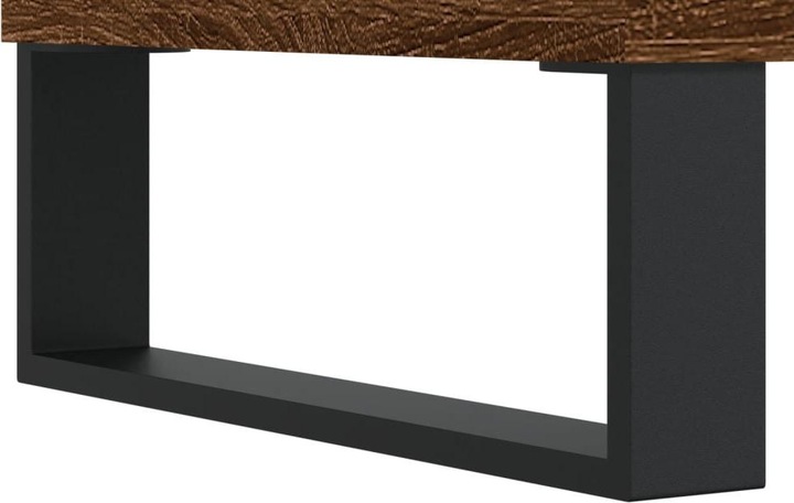 Immagine prodotto VidaXL Plattenschrank Braun Eichen-Optik 84,5x38x89 cm (84,5 x 38 x 89 cm)