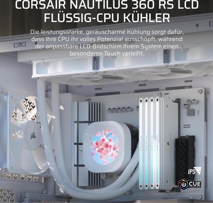 Actual product image Corsair Nautilus 360 RS LCD