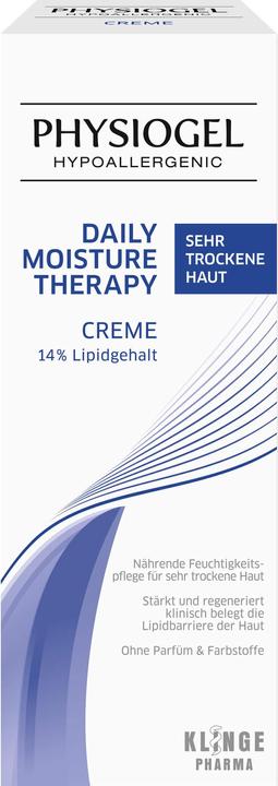 Image du produit Klinge Pharma Physiogel Dmt Sec Cre (Crème pour le corps, 150 ml)