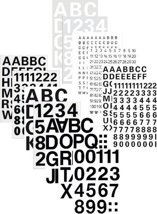 Produktbild HERMA Buchstaben Etiketten