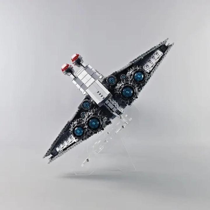Actual product image iDisplayit Acrylic stand 2 in 1 for LEGO® 75367 SW Venator-class Republic Attack Cruiser