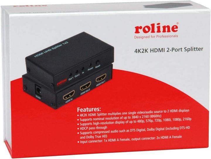 Immagine prodotto Roline Splitter video HDMI 4K