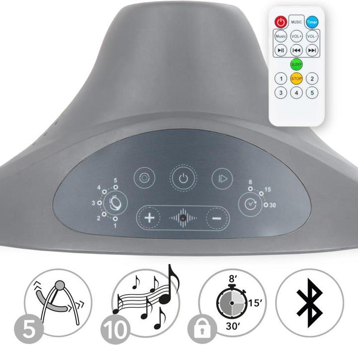 Produktbild Kidwell LUXI 2in1 elektrische Schaukel mit Moskitonetz und Bluetooth