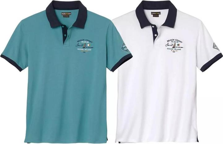 Produktbild Atlas For Men Poloshirt (2erPack) (M)