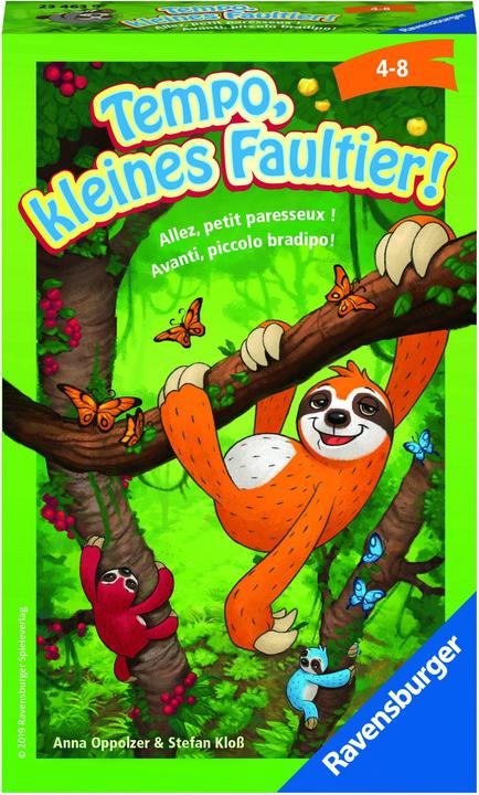 Produktbild Ravensburger Tempo, kleines Faultier! (Deutsch, Französisch, Italienisch, 2 - 4 Spieler)