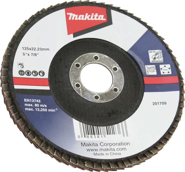 Makita FLAPDISC ECONOMY TYPE 125MM A60 (60, A60)