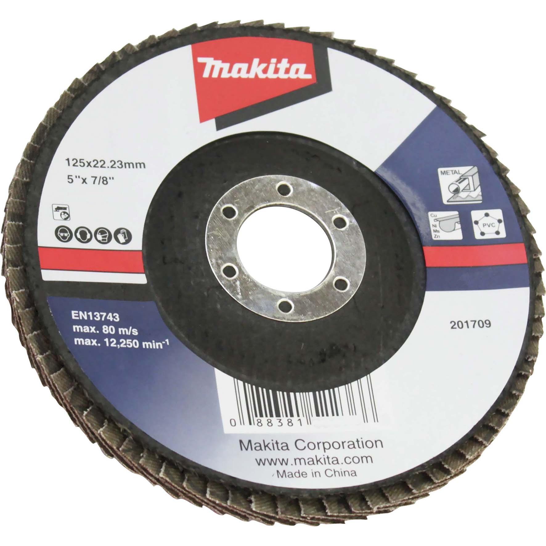 Makita, Schleifmittel, FLAPDISC ECONOMY TYPE 125MM A60 (60)