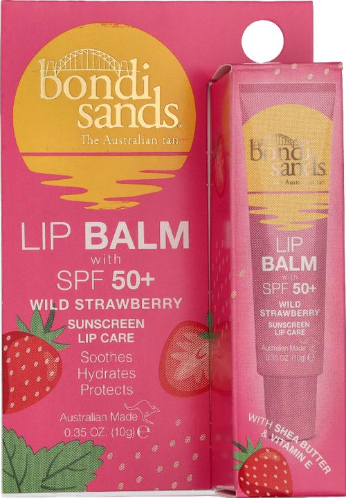 Produktbild Bondi Sands Lip Balm SPF 50 Wild Strawberry Moisturizing Lip Care with Sun Protection 10g (Lippenbalsam, 10 ml)