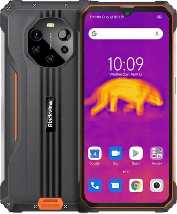Produktbild Blackview BL8800 Pro (128 GB, Orange, 6.58", Dual SIM, 5G)