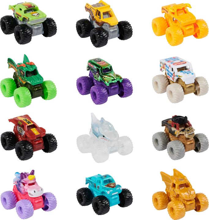 Actual product image Spin Master Monster Jam Mini Gold Dragon Mystery