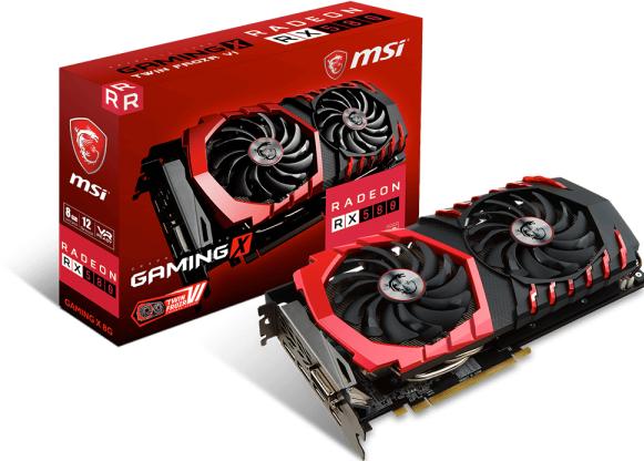 Produktbild MSI Radeon RX 580 GAMING X (8 GB)