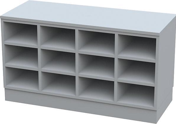 Produktbild kaiserkraft Sitover-Garderobenbank (136 cm, 62 cm)