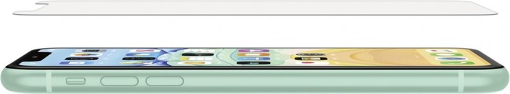 Produktbild Belkin ScreenForce TemperedGlass antimik.iPhone 11/XR (1 Stück, Apple iPhone 11, Apple iPhone XR)