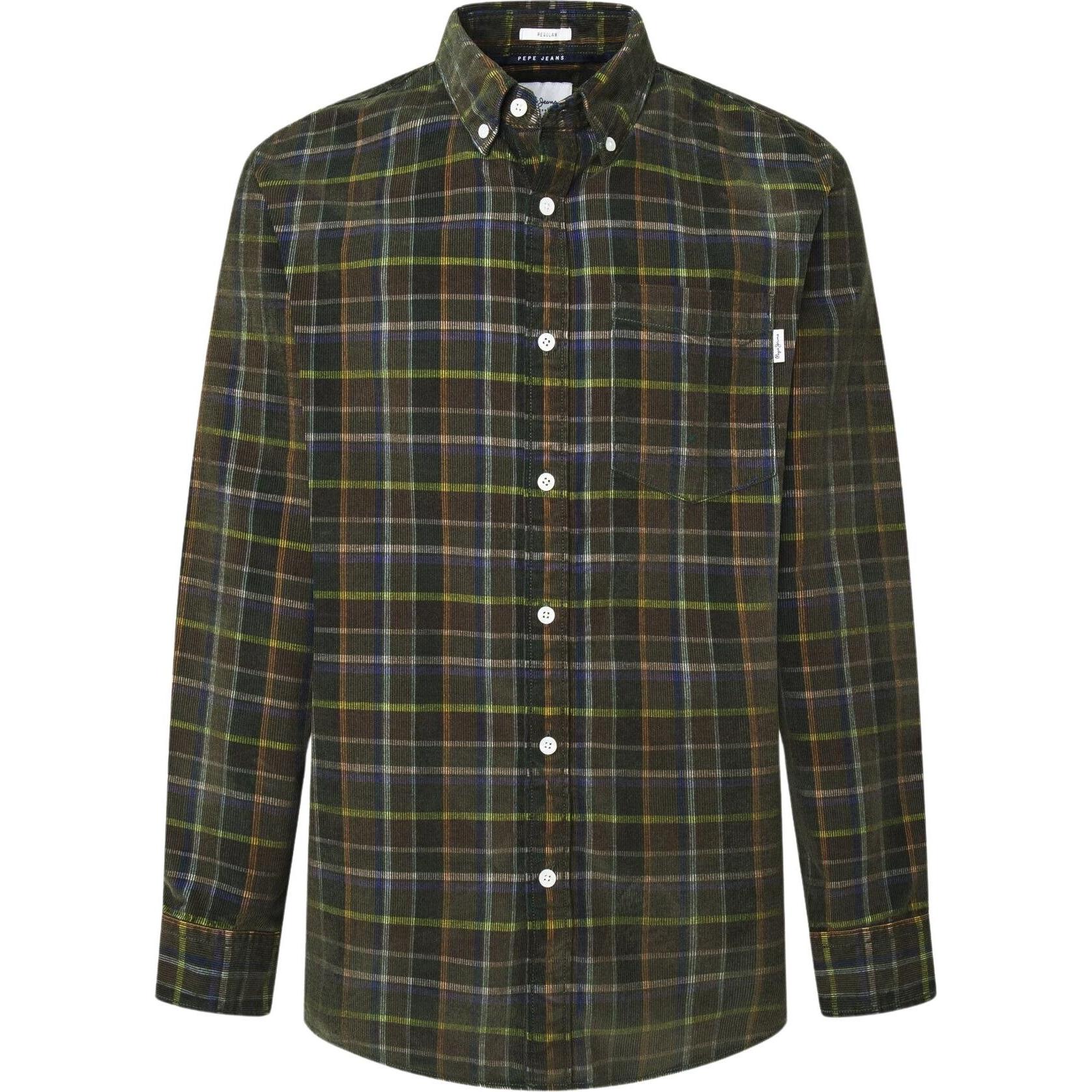 Pepe Jeans, Herren, Hemd, hemd pepe jean max, Grün, (S)