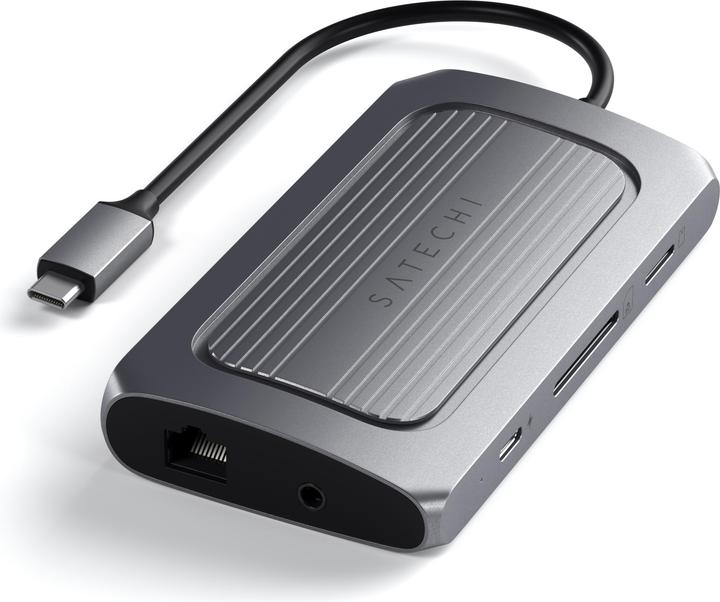 Actual product image Satechi USB-C station/replicator (U4MA3M) (USB-C, 7 ports)