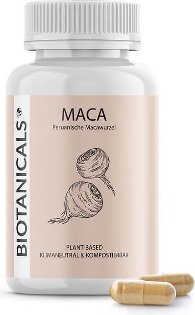 Actual product image Biotanicals Maca (120 Piece, Capsules, 140 g)