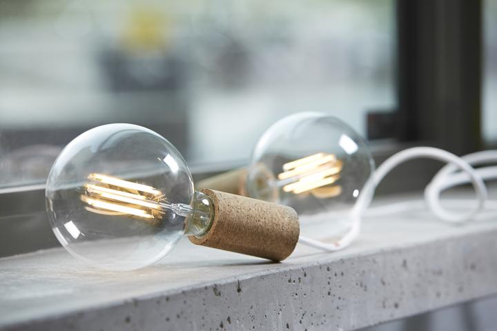 Actual product image NUD Collection LED Straight 125 (E27, 115 lm, 1 x)