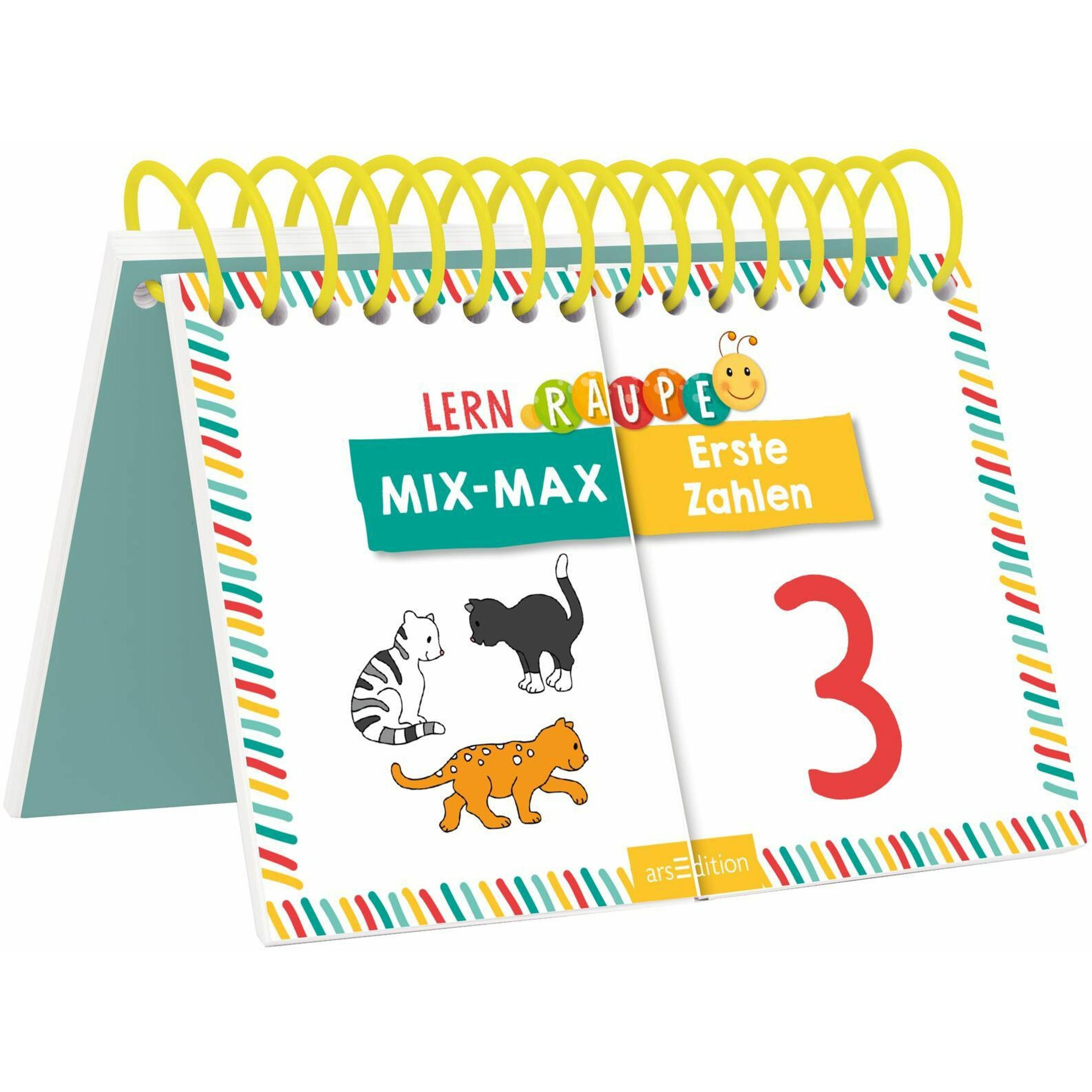 Ars Edition Lernraupe - Mix-Max Erste Zahlen (Deutsch)