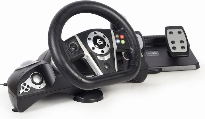 Actual product image Gembird Kierownica STR-M-01 (Switch, PS3, PC, PS4)
